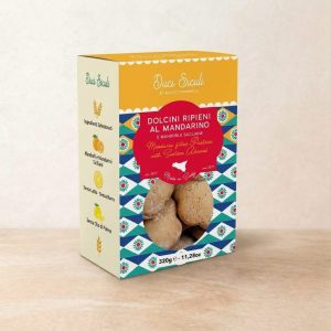 Dolci ripieni al mandarino e mandorle, 320 g
